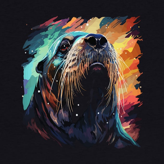 Patriotic Walrus by JH Mart